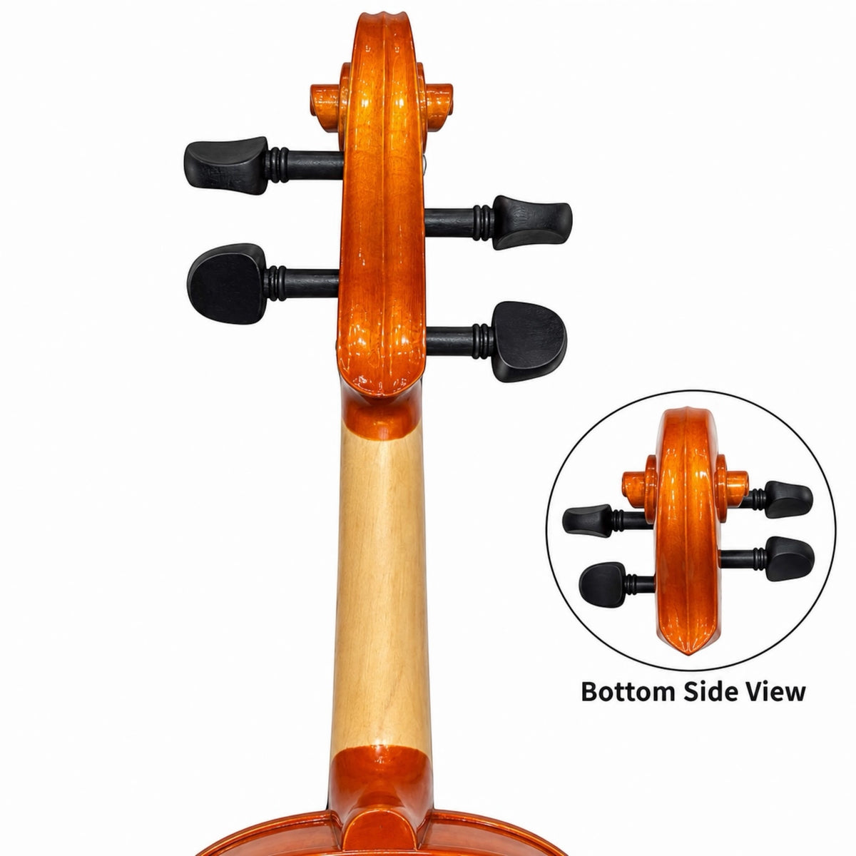 Granada Adagio Gloss Finish Violin Outfit - 4/4 Size