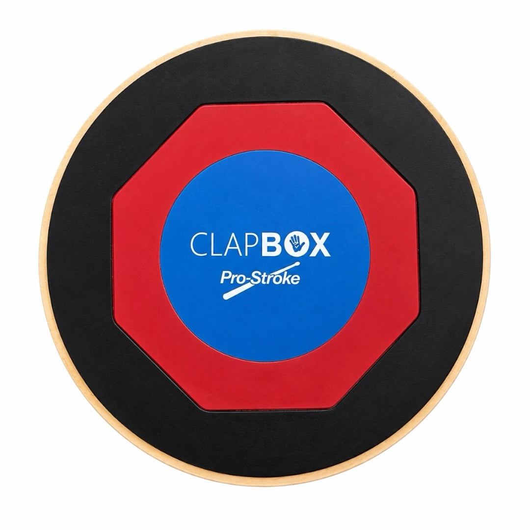 Clapbox Prostroke 11" Drum Practice Pad – Multi-Layer w/ Bag & Sticks