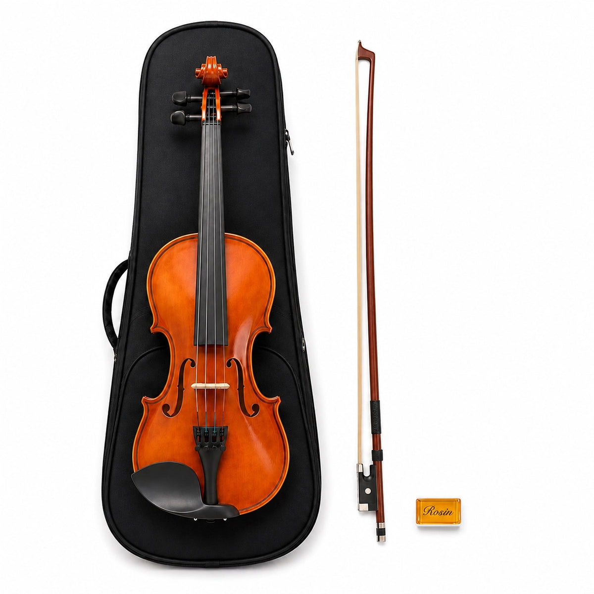 Granada Adagio Gloss Finish Violin Outfit - 1/2 Size