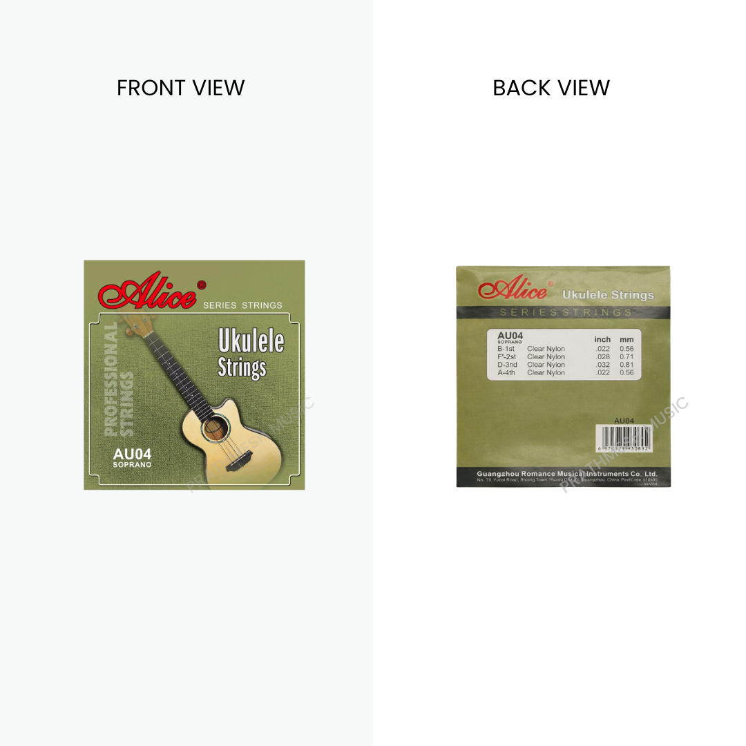 Alice AU04 Ukulele Strings – Nylon