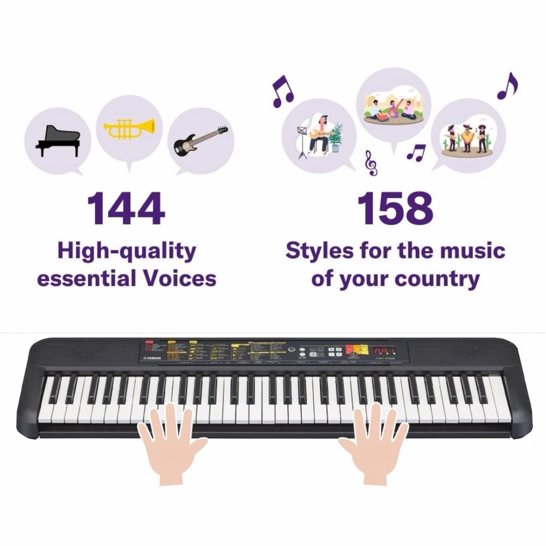 Yamaha PSRF52 61-Key Portable Keyboard