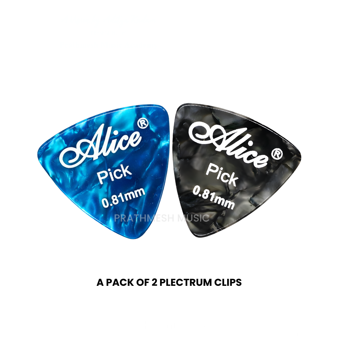 Alice AP-ALT-2 Celluloid Triangle Guitar Picks (2 pcs)