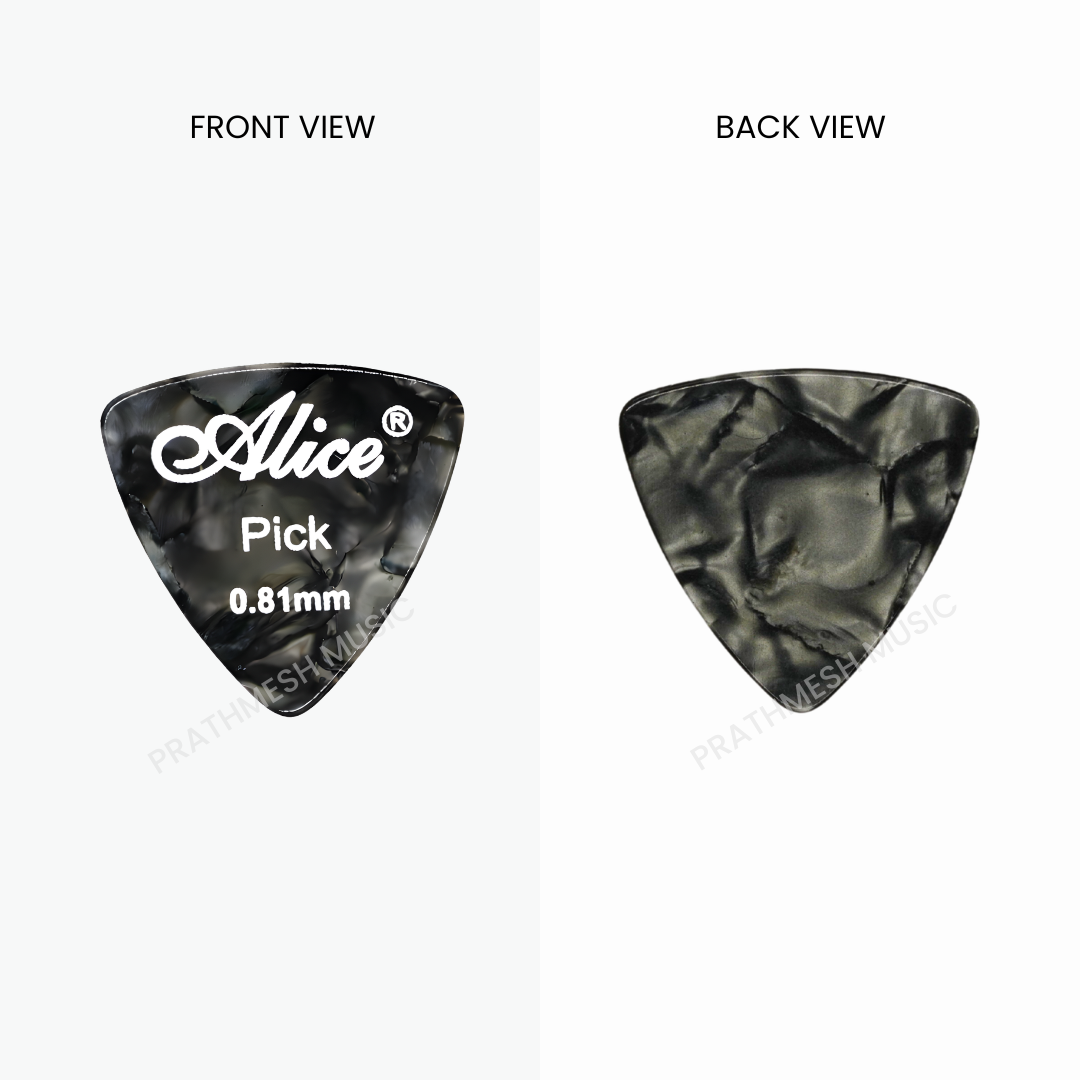 Alice AP-ALT-2 Celluloid Triangle Guitar Picks (2 pcs)