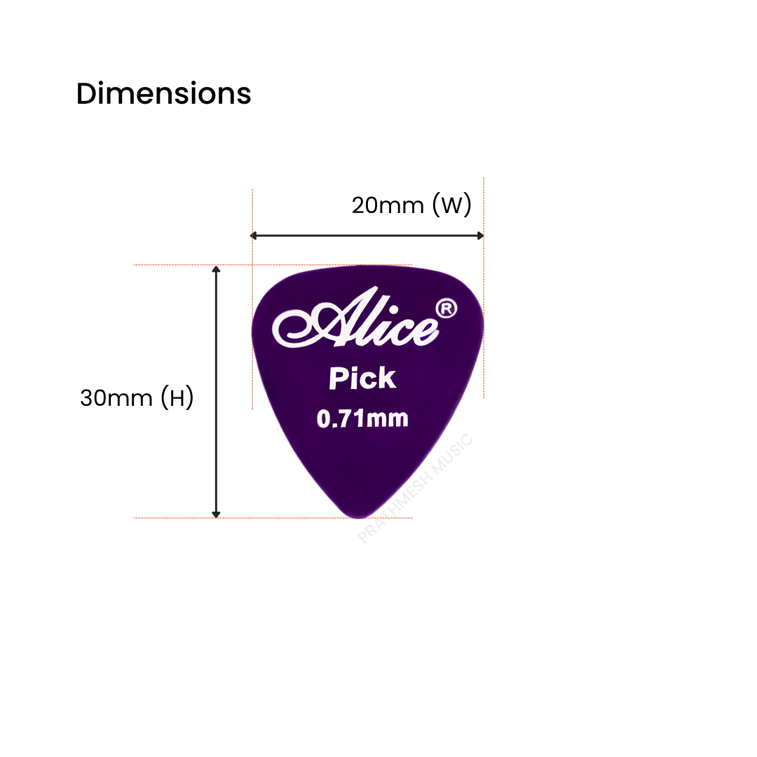 Alice APE-2 Guitar Picks (2 pcs)