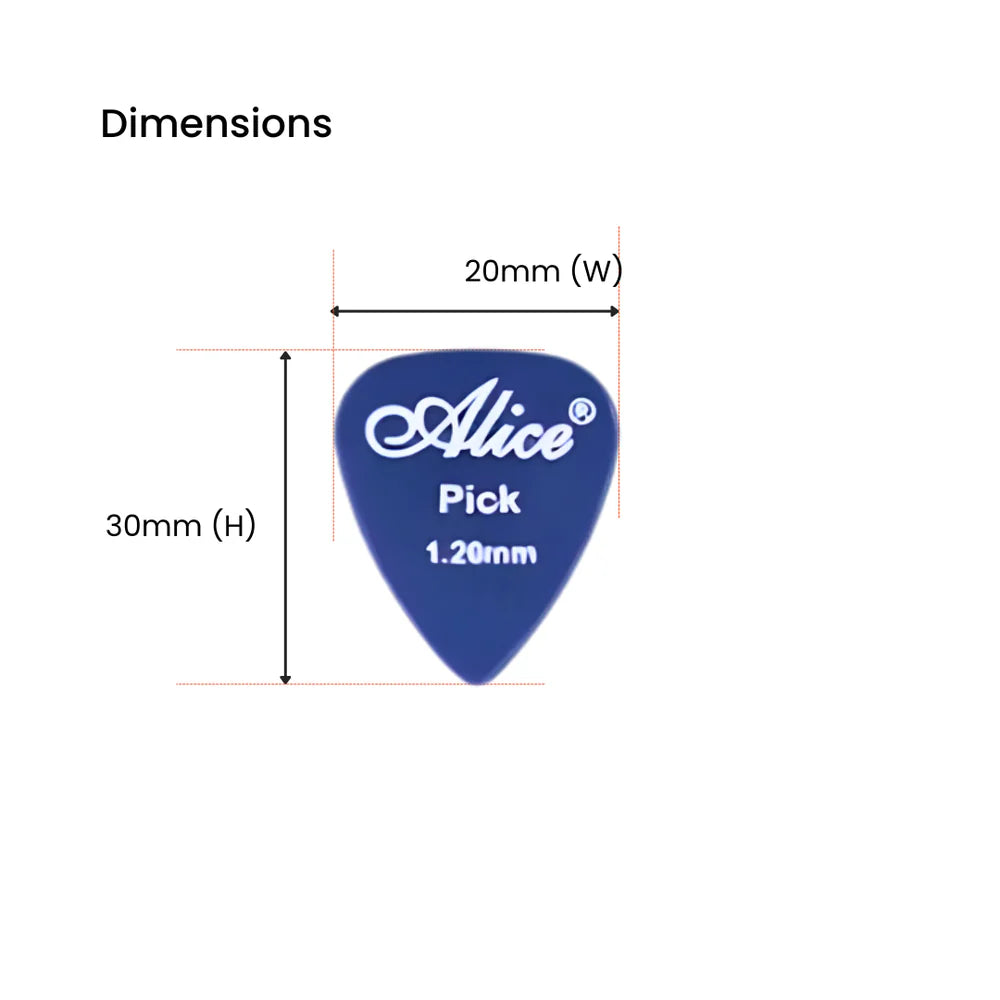 Alice APE-8 Guitar Picks (8 pcs)