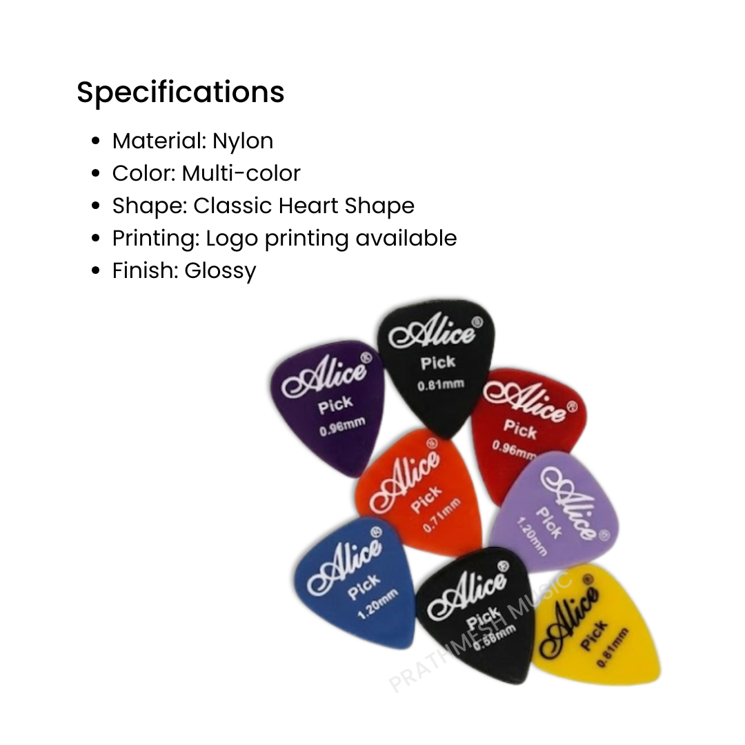 Alice APE-8 Guitar Picks (8 pcs)