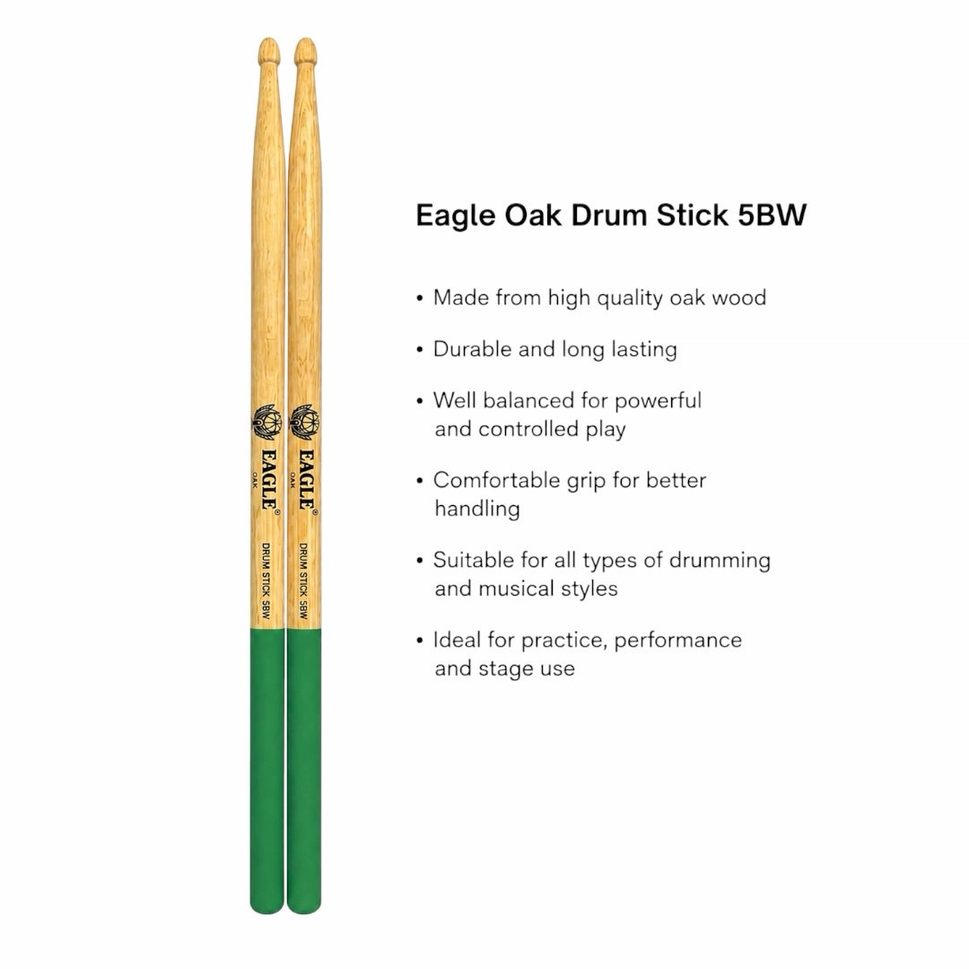 Eagle Oak 5BW Grip Drumstick