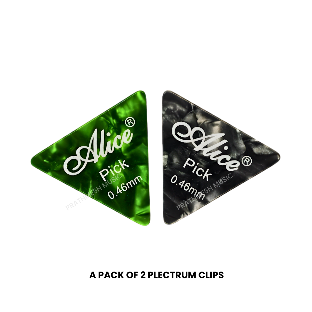 Alice AP-L-2 Celluloid Triangle Guitar Picks (2 pcs)