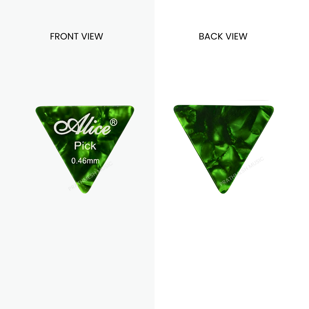 Alice AP-L-2 Celluloid Triangle Guitar Picks (2 pcs)