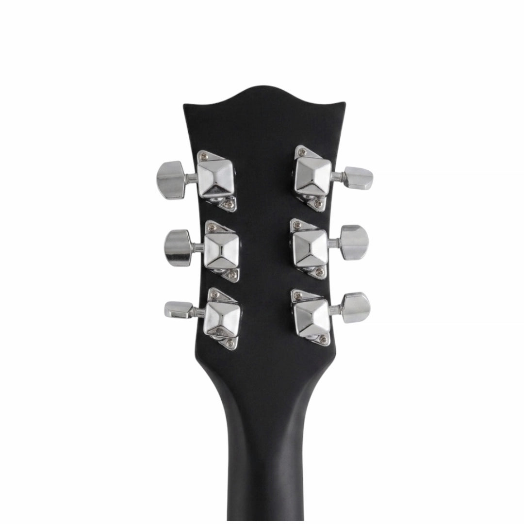 Challenger Apollo-39 Electro-Acoustic Guitar – Matte Cherry Red Burst