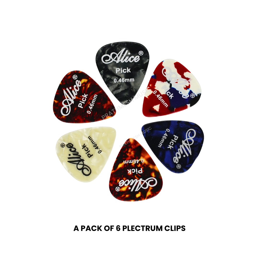 Alice APA-6 Celluloid Guitar Picks (6 pcs)