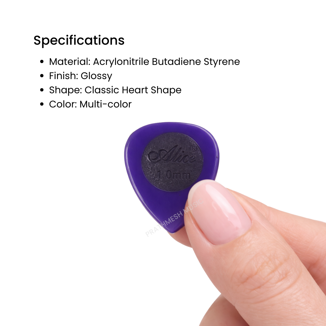 Alice AP-100JM Guitar Pick Box – Clear