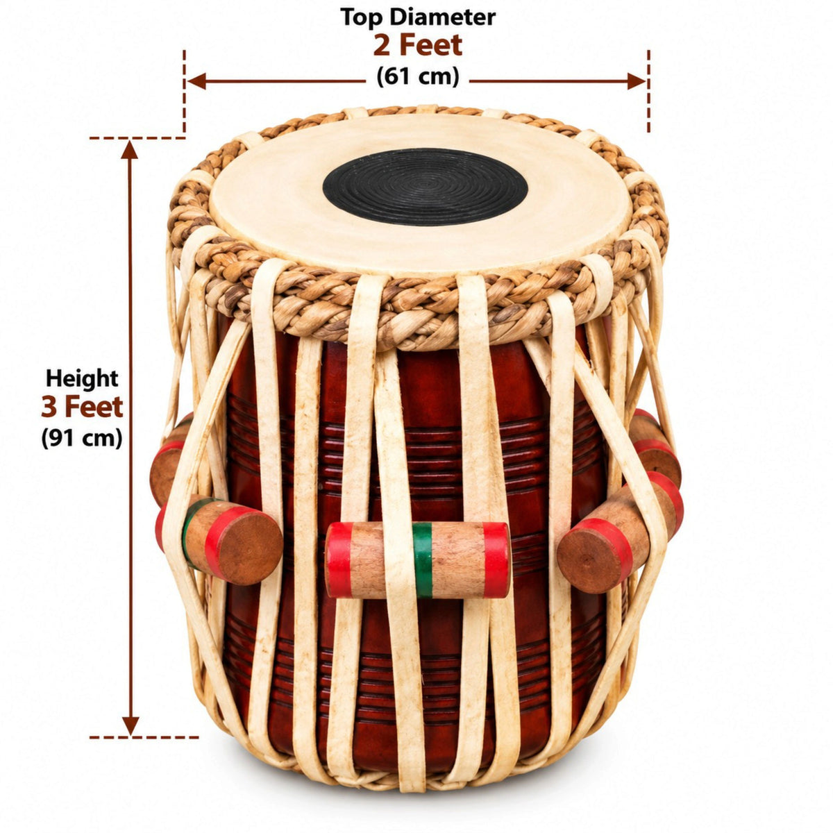 RS Aamrao Dhalya ( Big Size ) Tabla