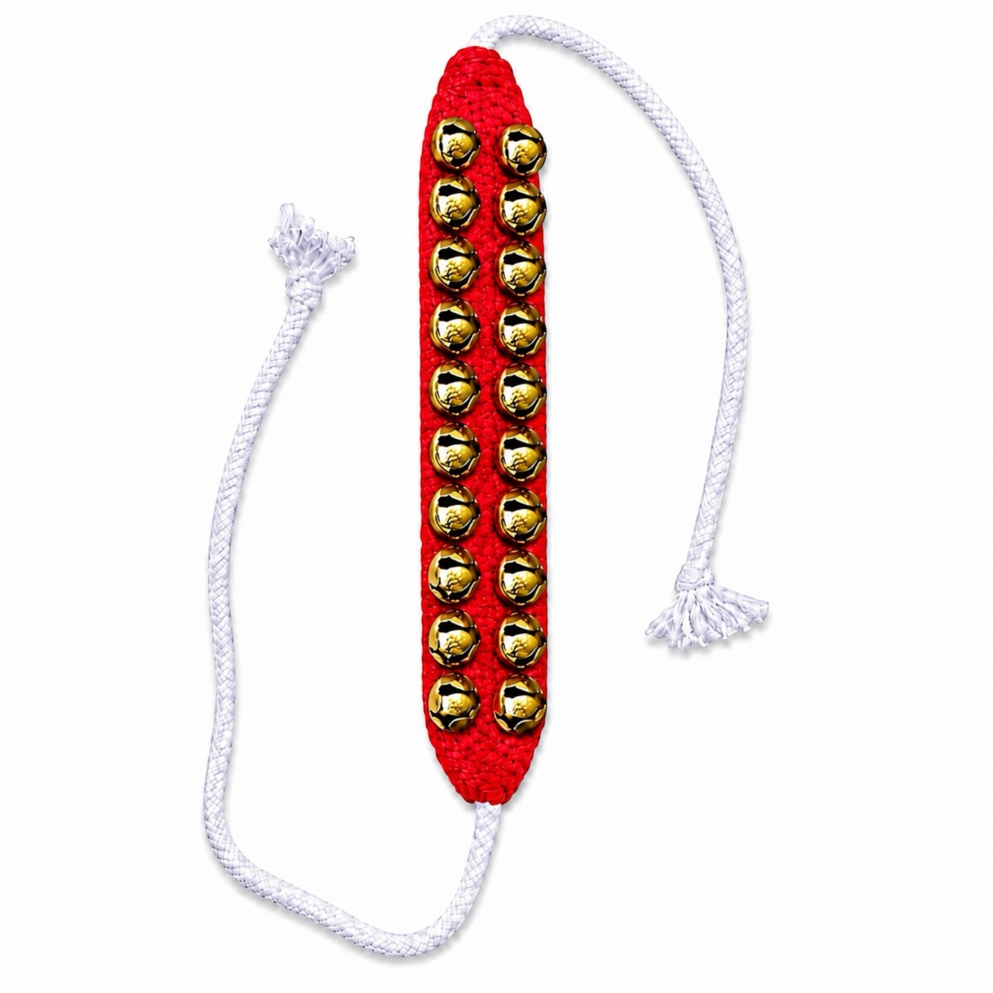 RG Simple 2-Line Ghungroo - Red