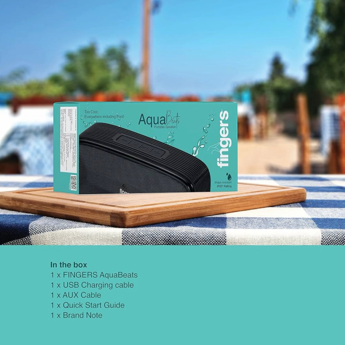 Fingers Aquabeats Portable Speaker