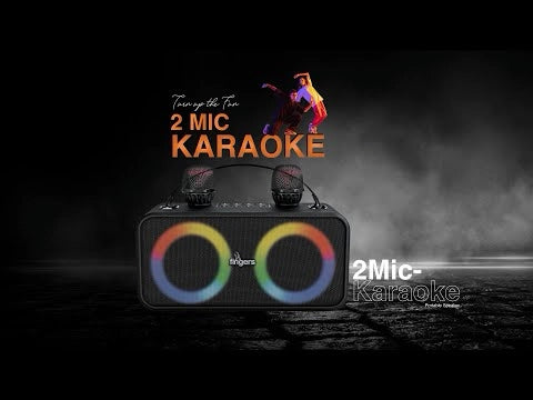 Fingers 2-Mic Portable Speaker