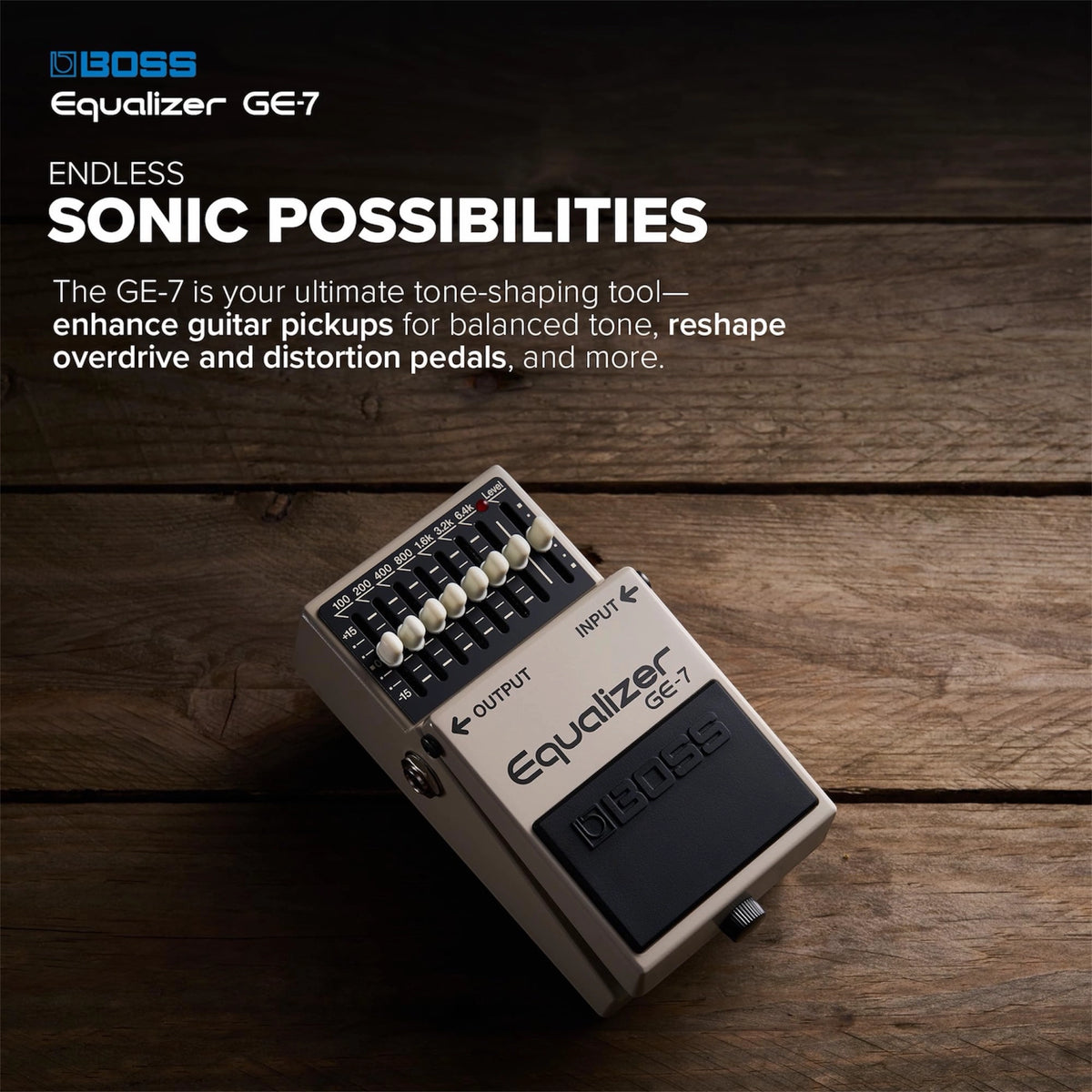 Boss GE-7 7-band EQ Pedal