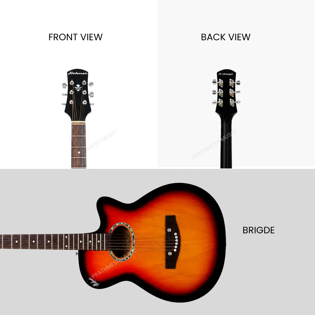 Hobmer 175-SB Export Electro-Acoustic Guitar - Sunburst