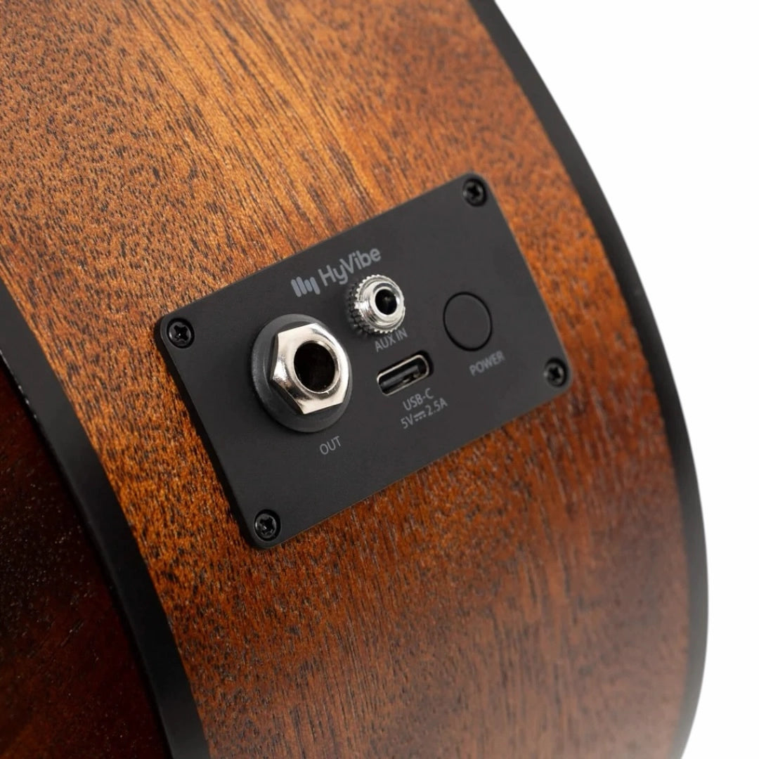 Cort Earth-Mini-E-OP Electro-Acoustic Guitar - Adirondack Open Pore