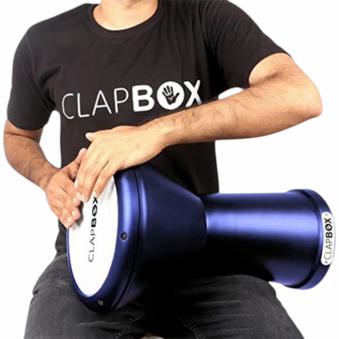 Clapbox Darbuka Aluminum - Blue
