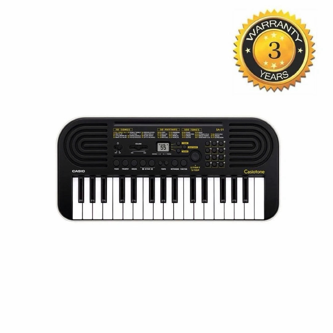 Casio SA51 32-Key Mini Portable Keyboard