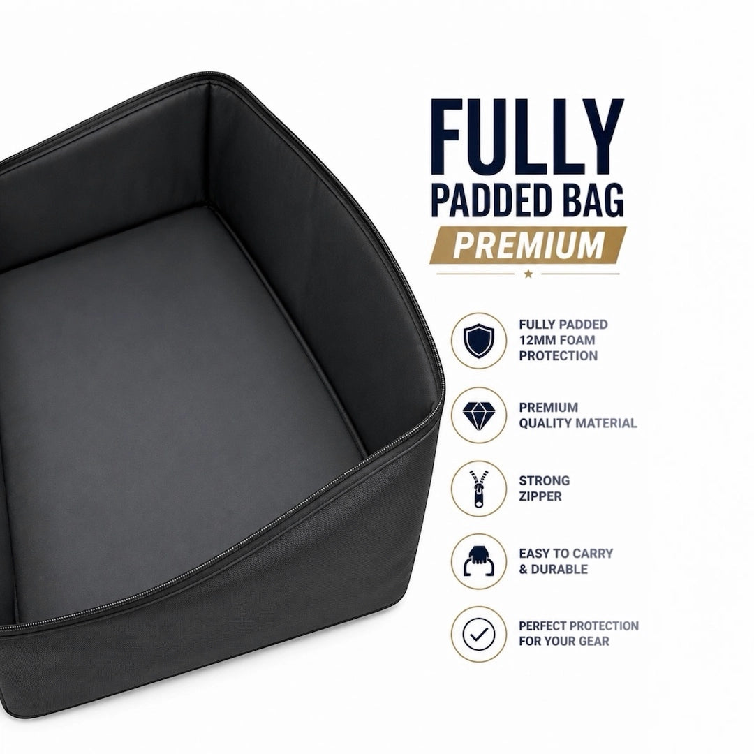 RB Box Harmonium Bag - Padded