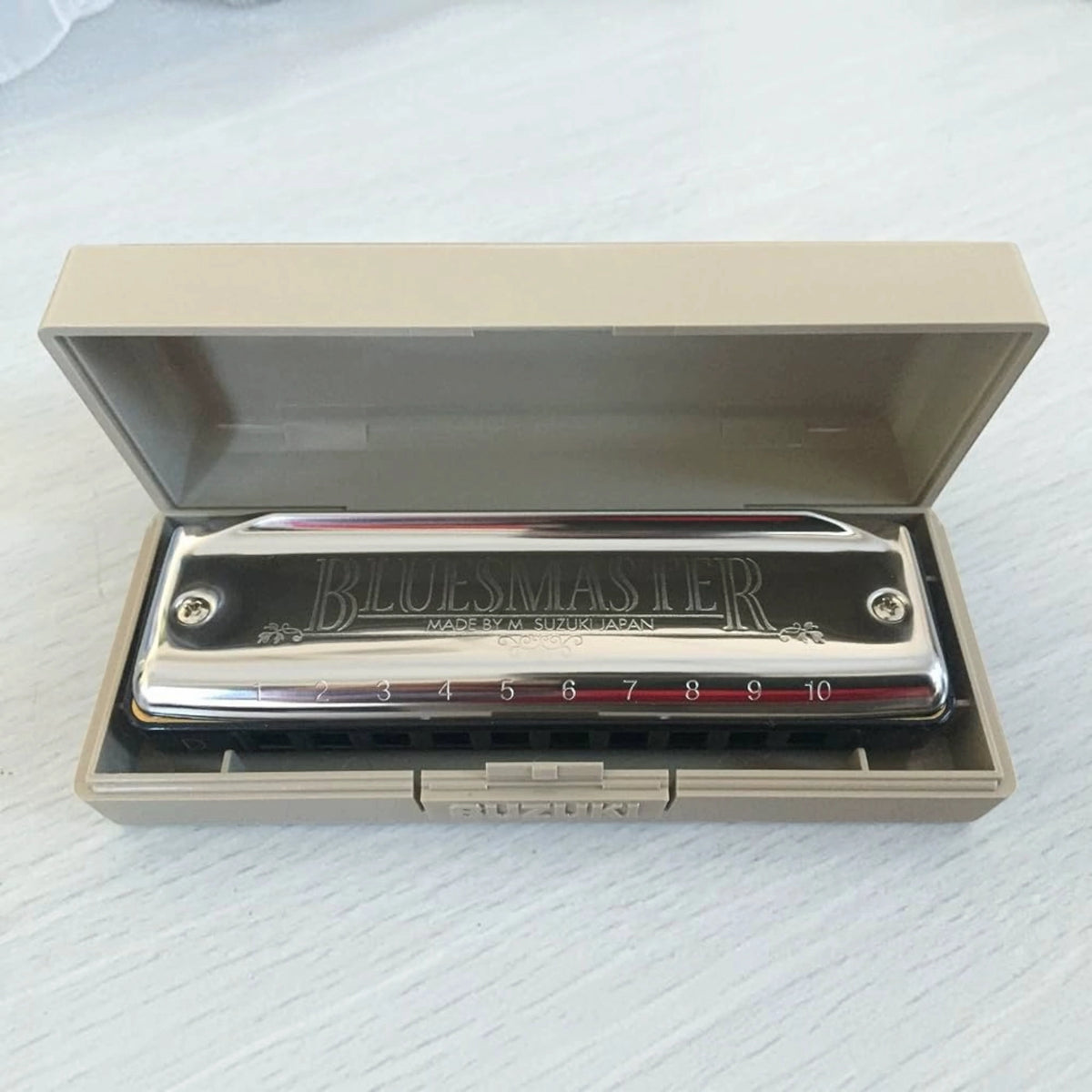 Suzuki Blue Master MR-250 Key C Harmonica