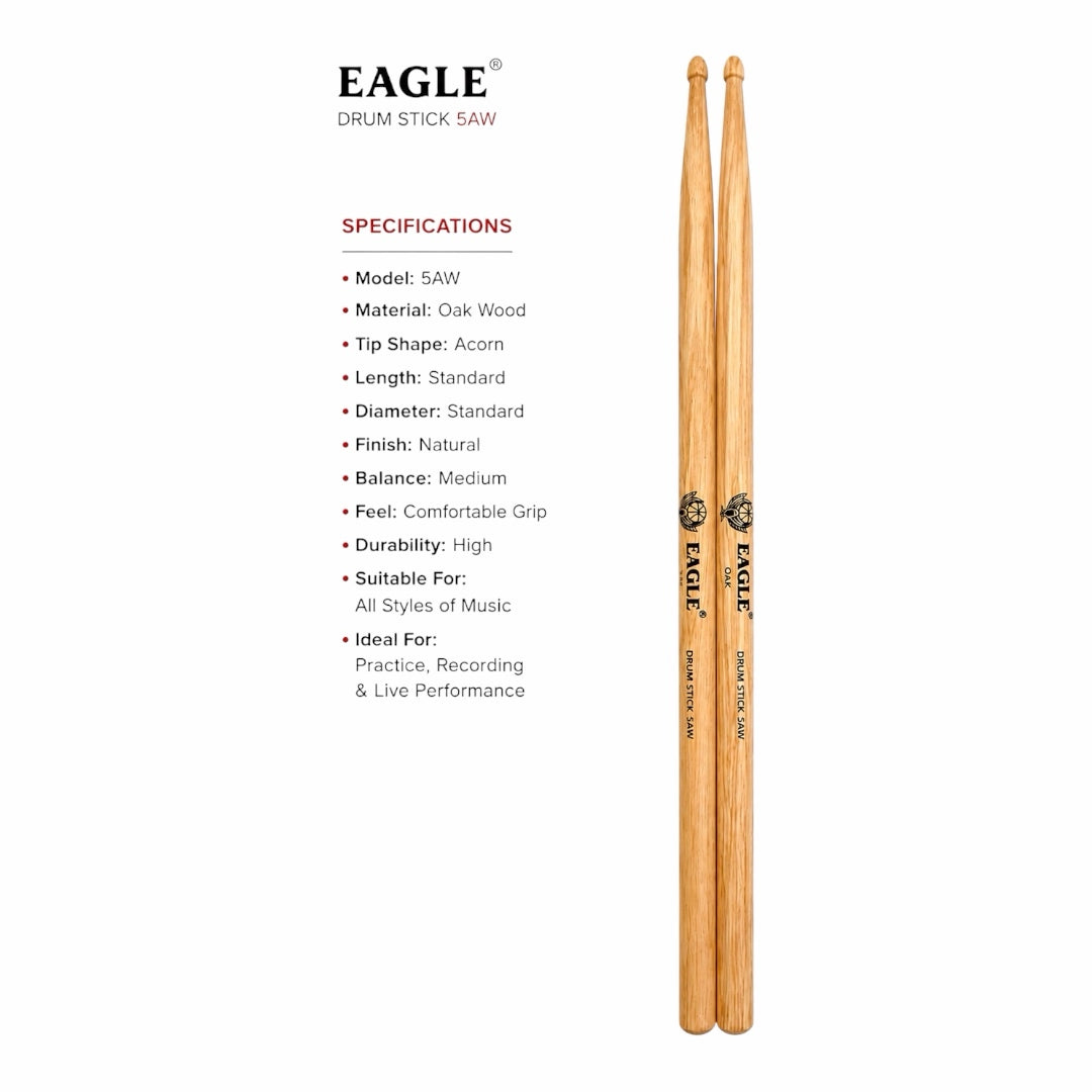 Eagle Oak 5AW Drumstick