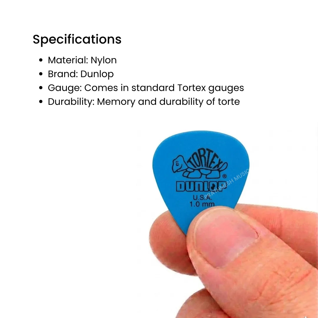 Dunlop Tortex Standard Guitar Pick - Pack of 6