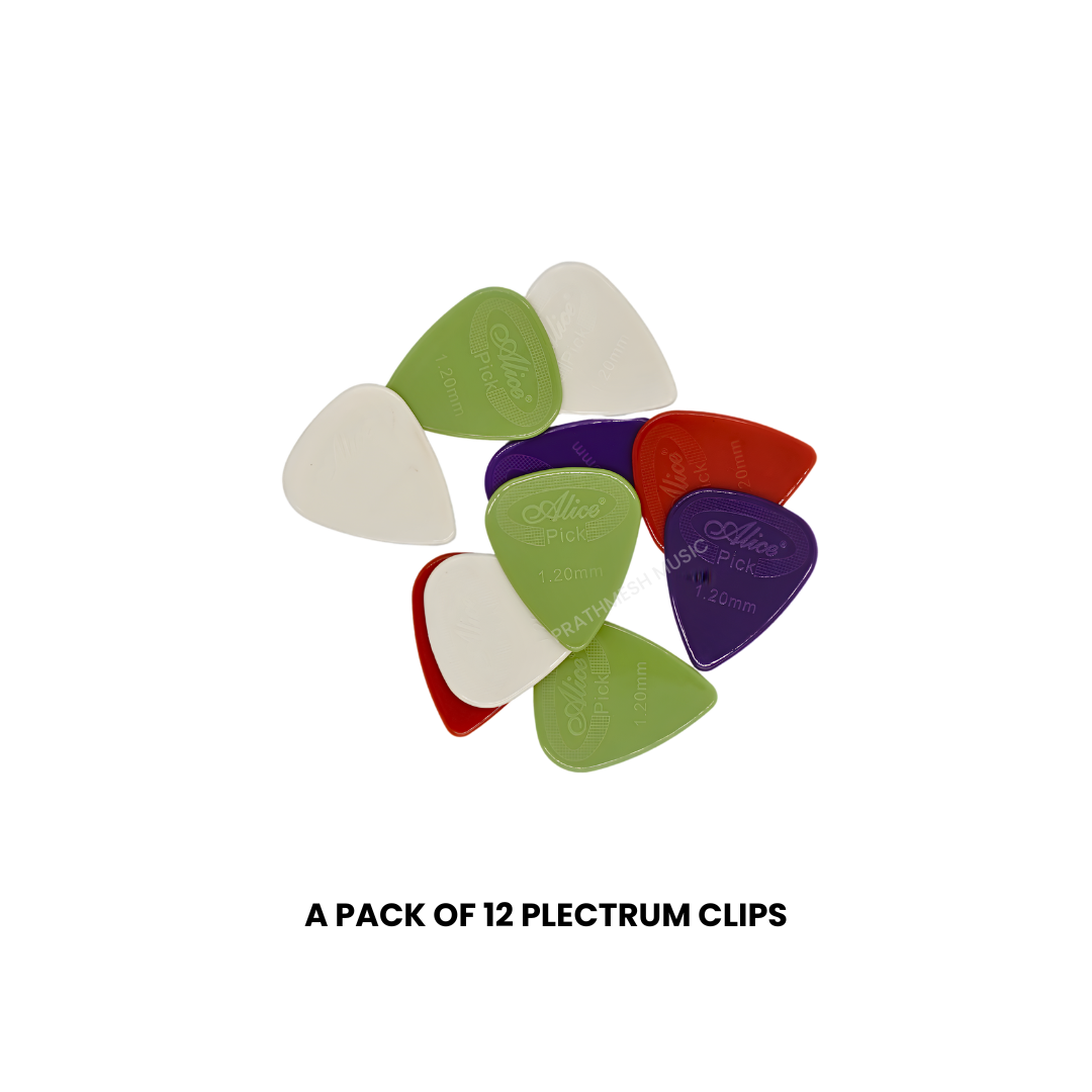 Alice AP-12G Nylon Guitar Picks - 1.20 mm (12 pcs)