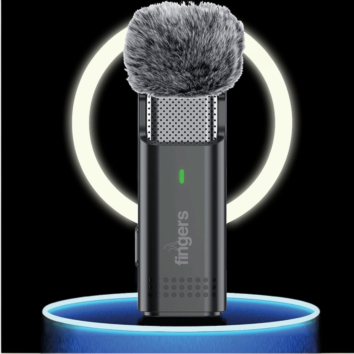 Fingers Lightning Phone Microphone