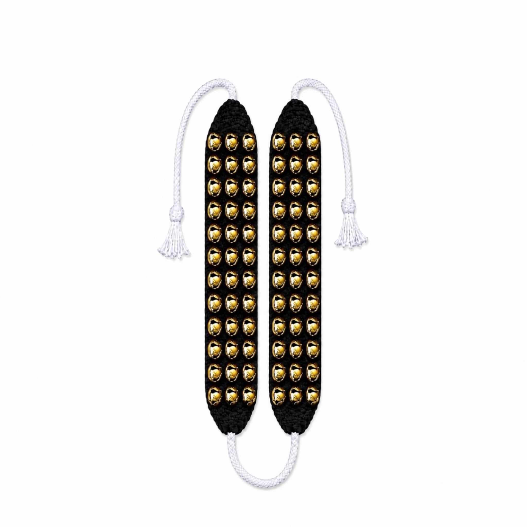 RG Simple 3-Line Ghungroo - Black