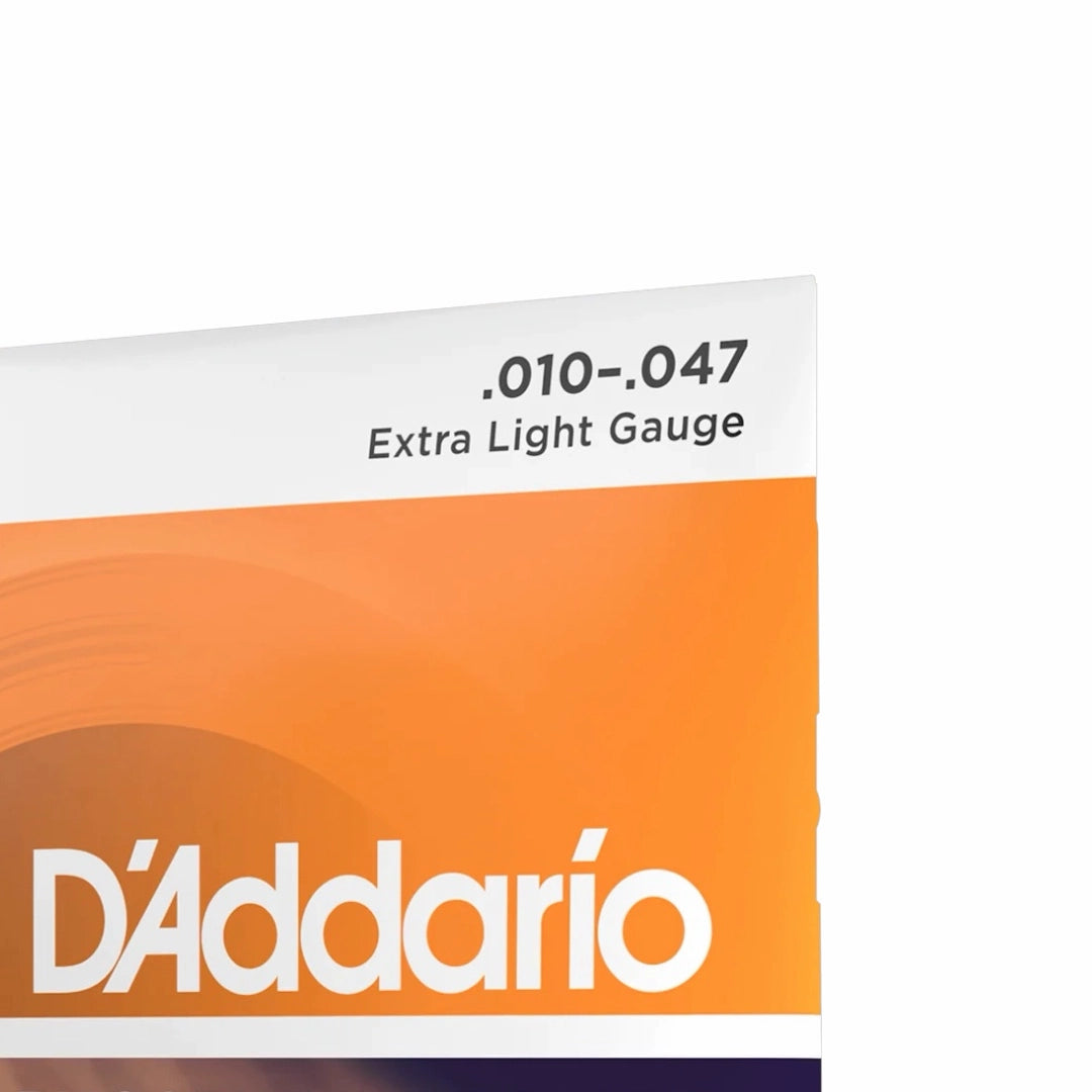 D’Addario EJ15 Phosphor Bronze Extra Light Acoustic Guitar Strings - 10-47