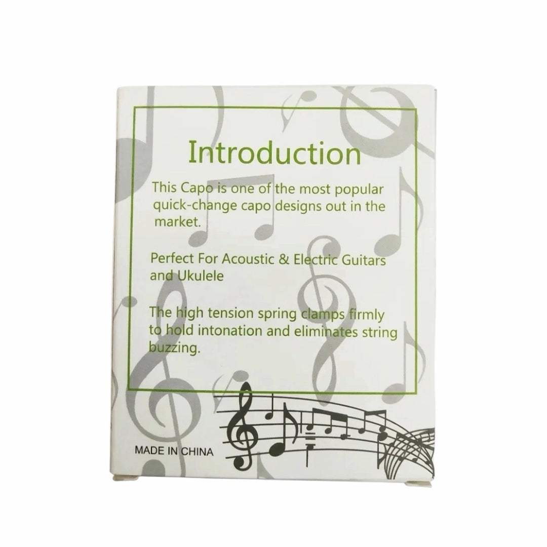BN Quick-Change Guitar Capo - Aluminum Alloy