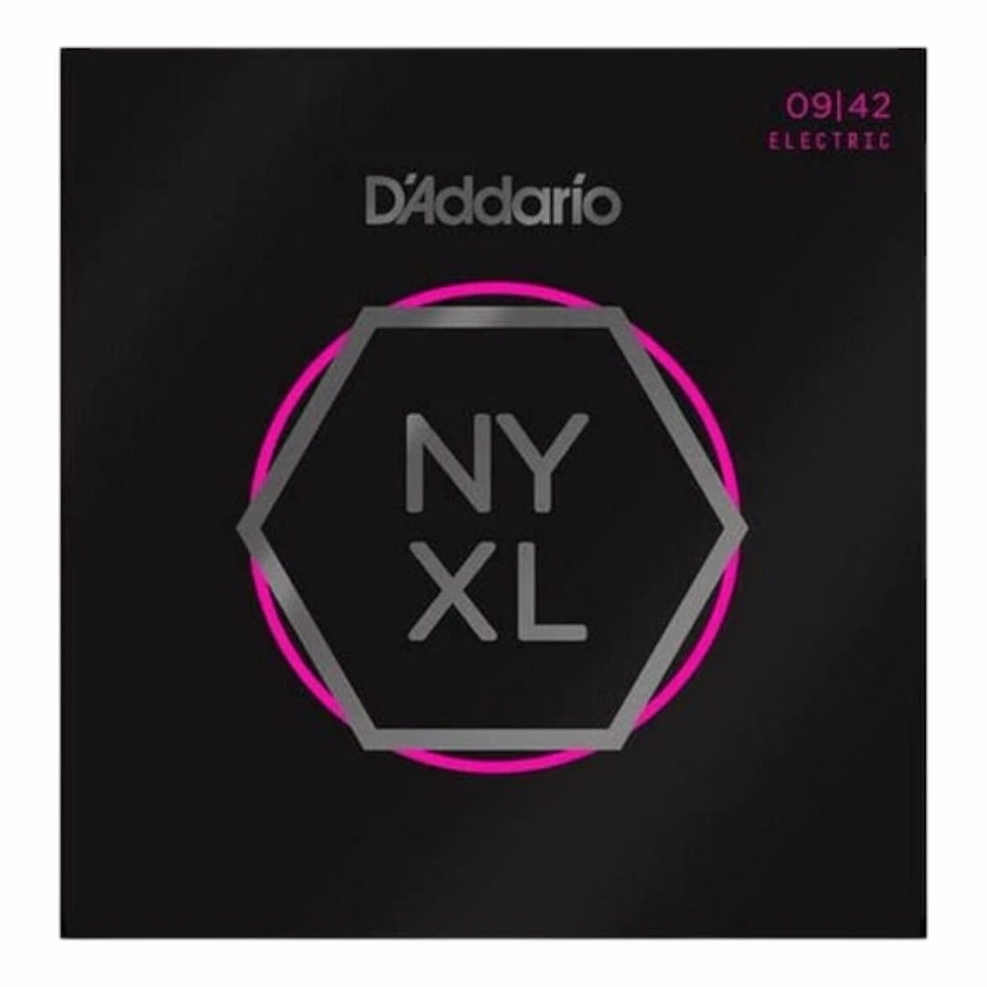 D’Addario NYXL0942 Nickel Wound Electric Guitar Strings - 09-42