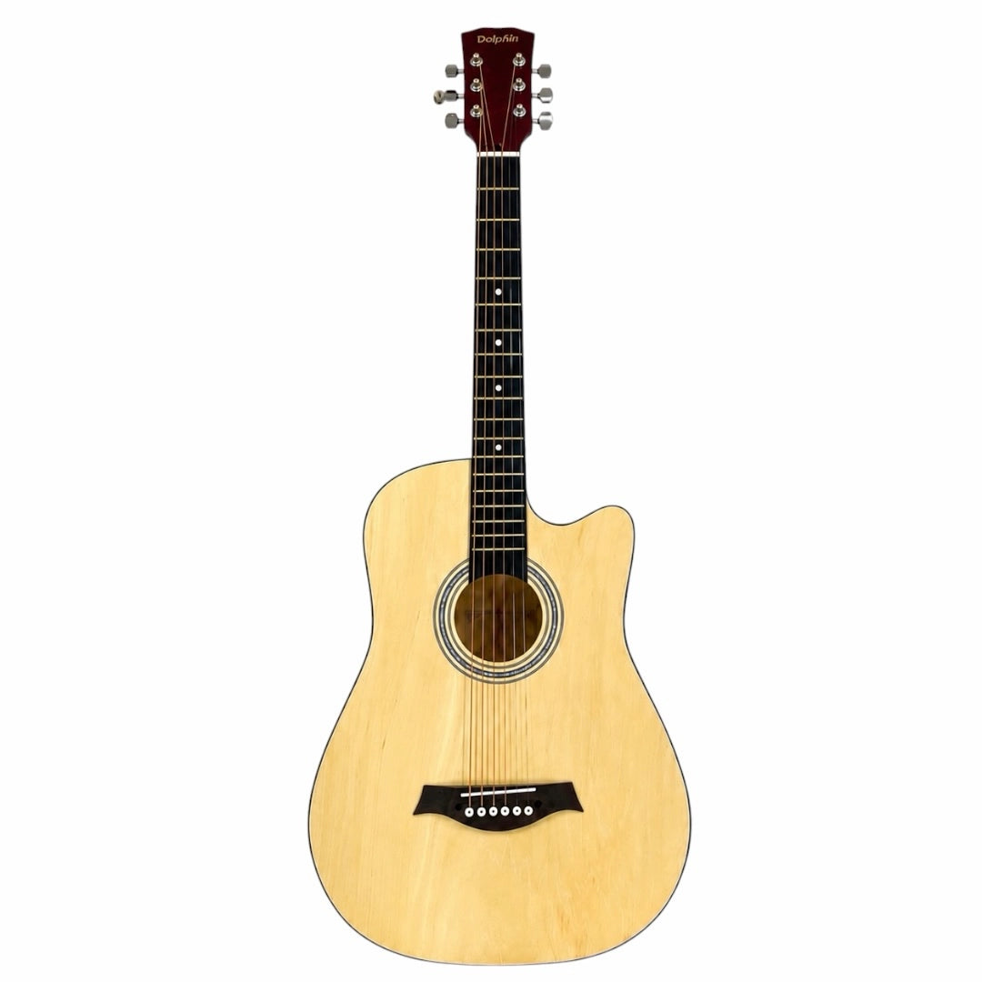 Dolphin DT1C-NT Cutaway Acoustic Guitar - Natural