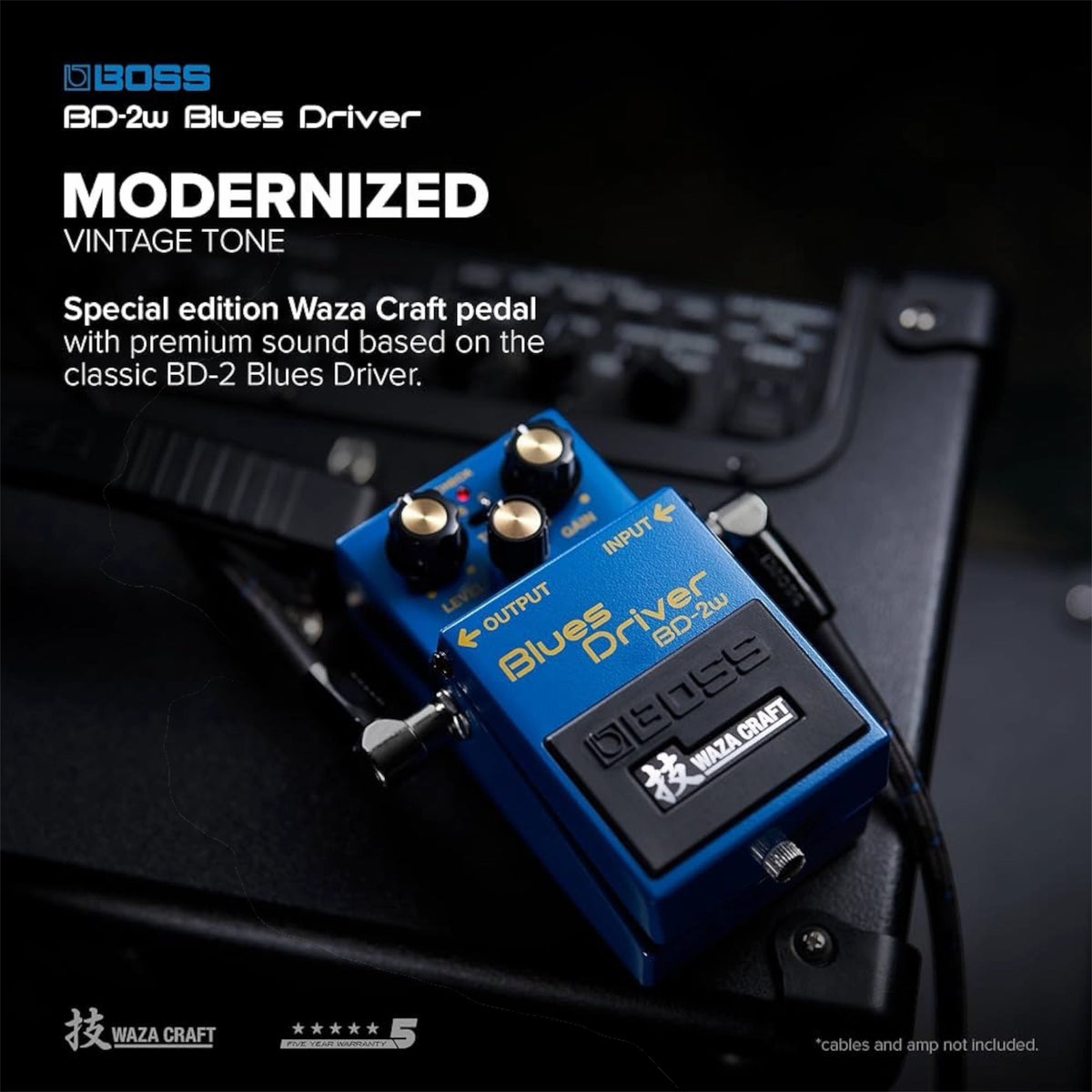 Boss BD-2W Waza Craft Blues Driver Pedal