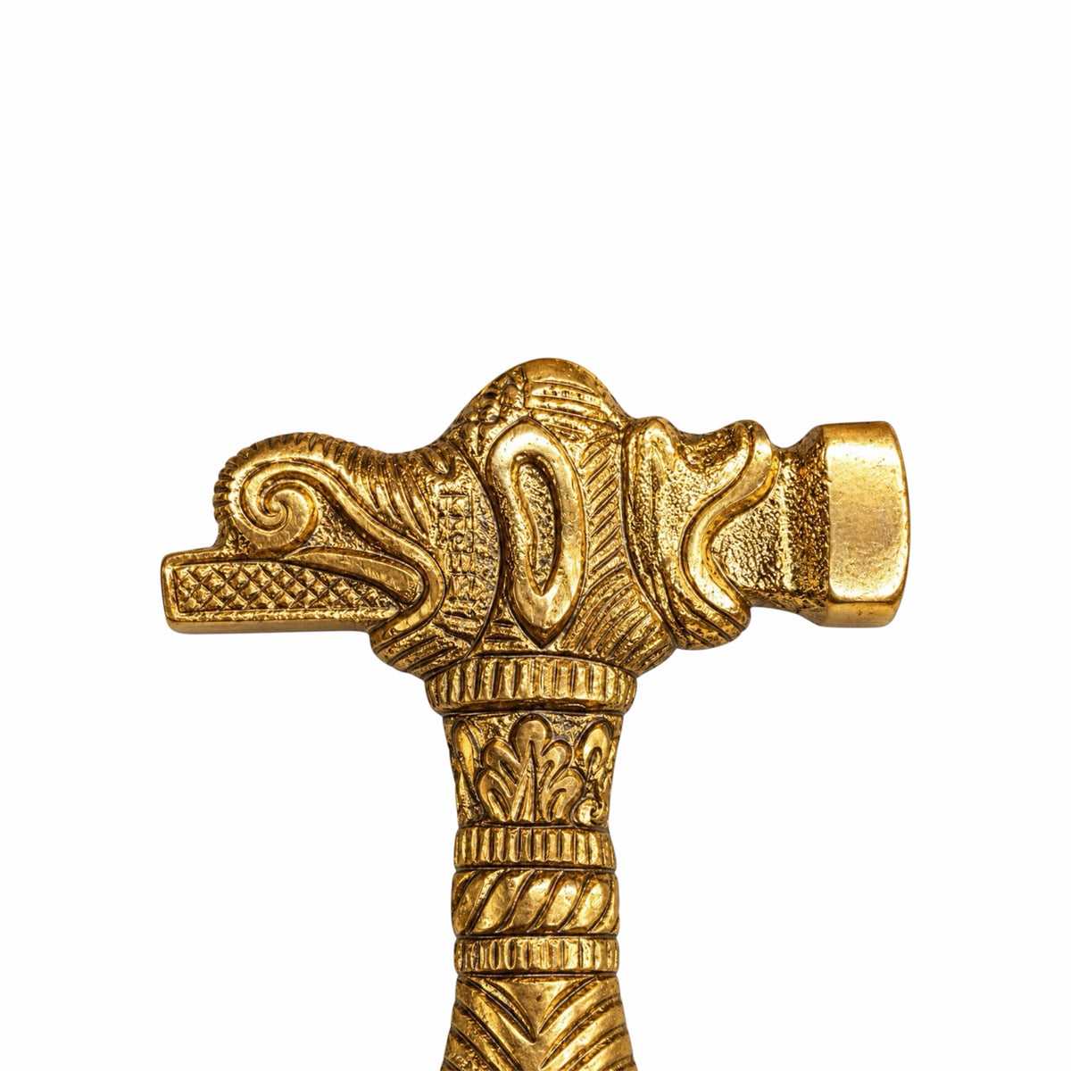 RS Designer Golden Plated ( Hathodi ) Hammer
