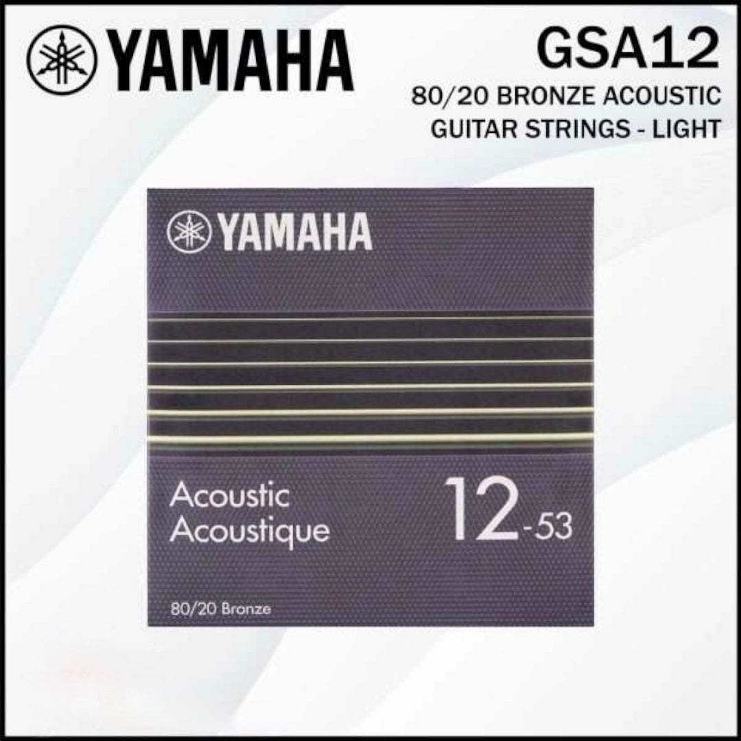 Yamaha GSA12 Acoustic Guitar Strings - .010-.052