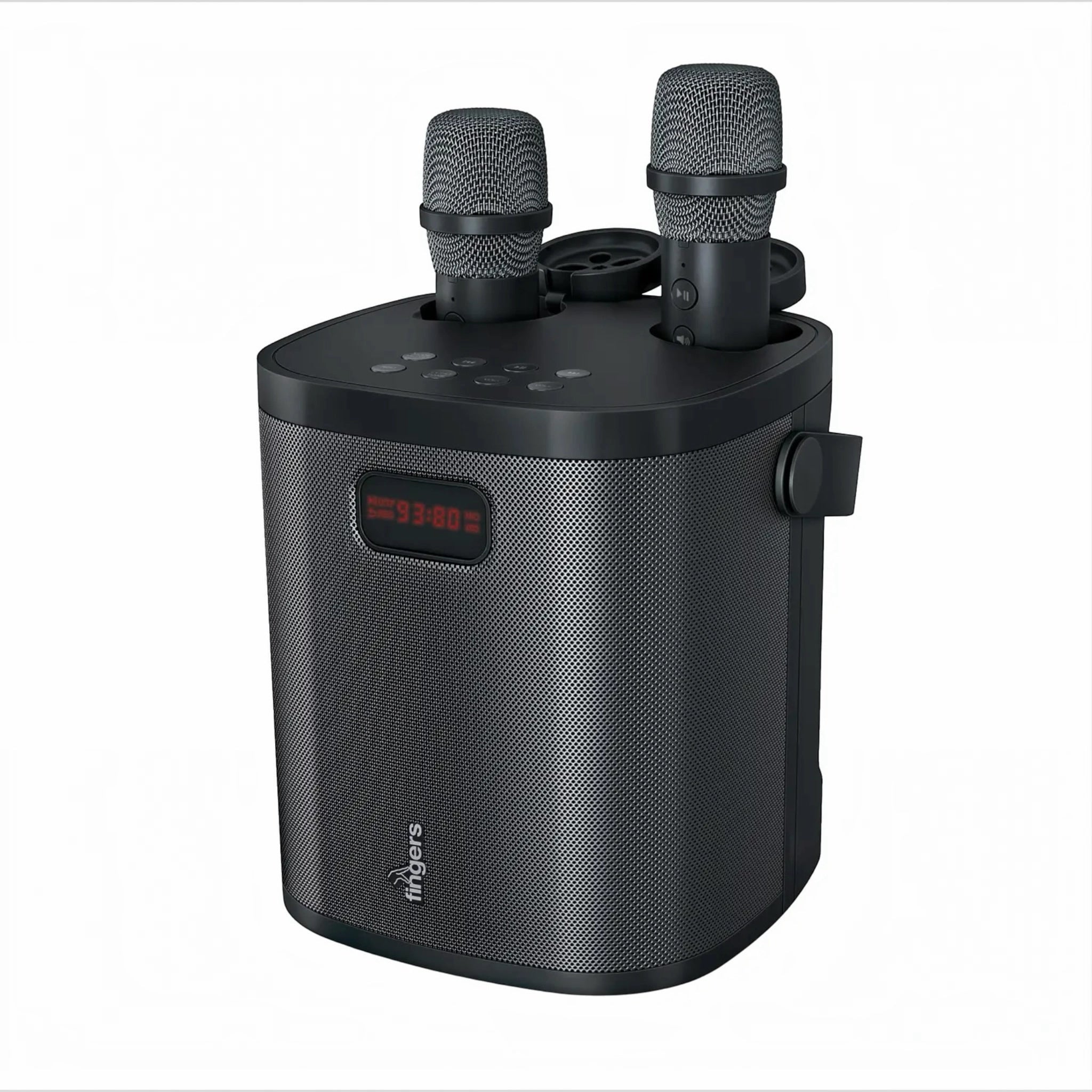 Fingers Groovebox 2-Mic Portable Speaker