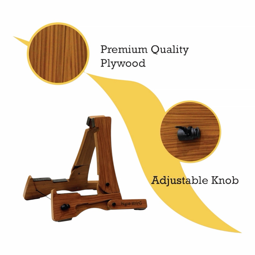 Hype String Guitar Foldable Floor Stand