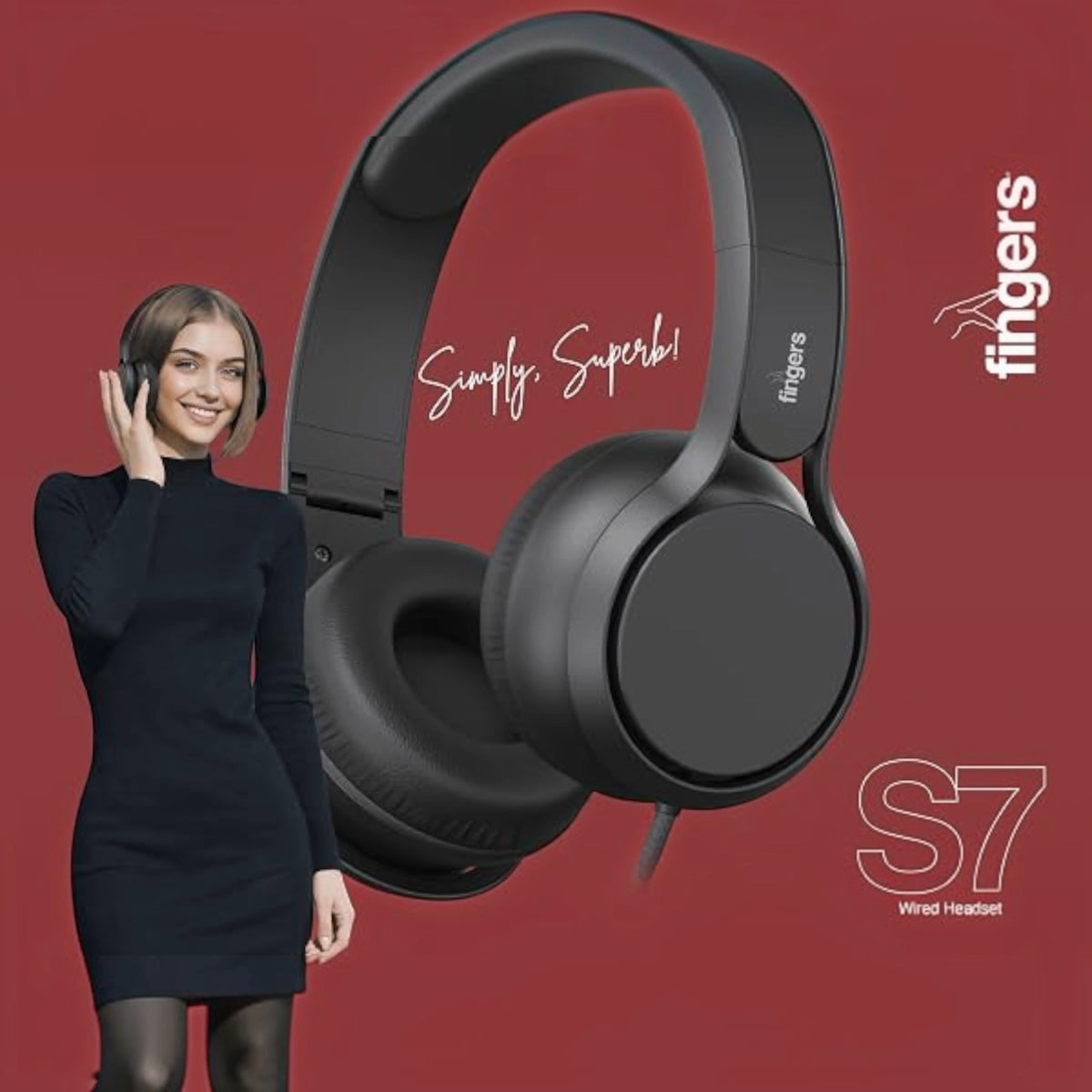 Fingers S7 Headset - 3.5mm