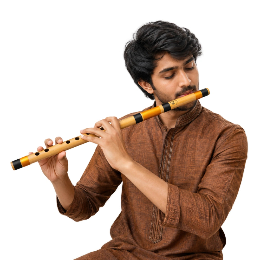 Radhe Bamboo Side D# Mid Flute
