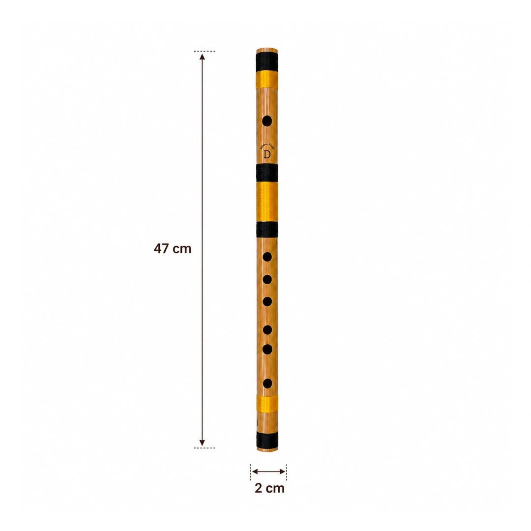 Radhe Bamboo Side D Mid Flute