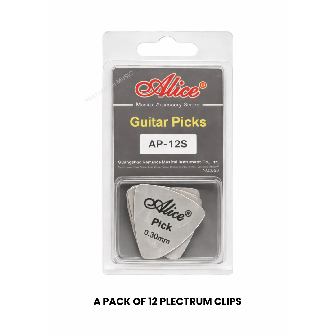 Alice AP-12S Steel Guitar Picks – TGB2 (12 pcs)