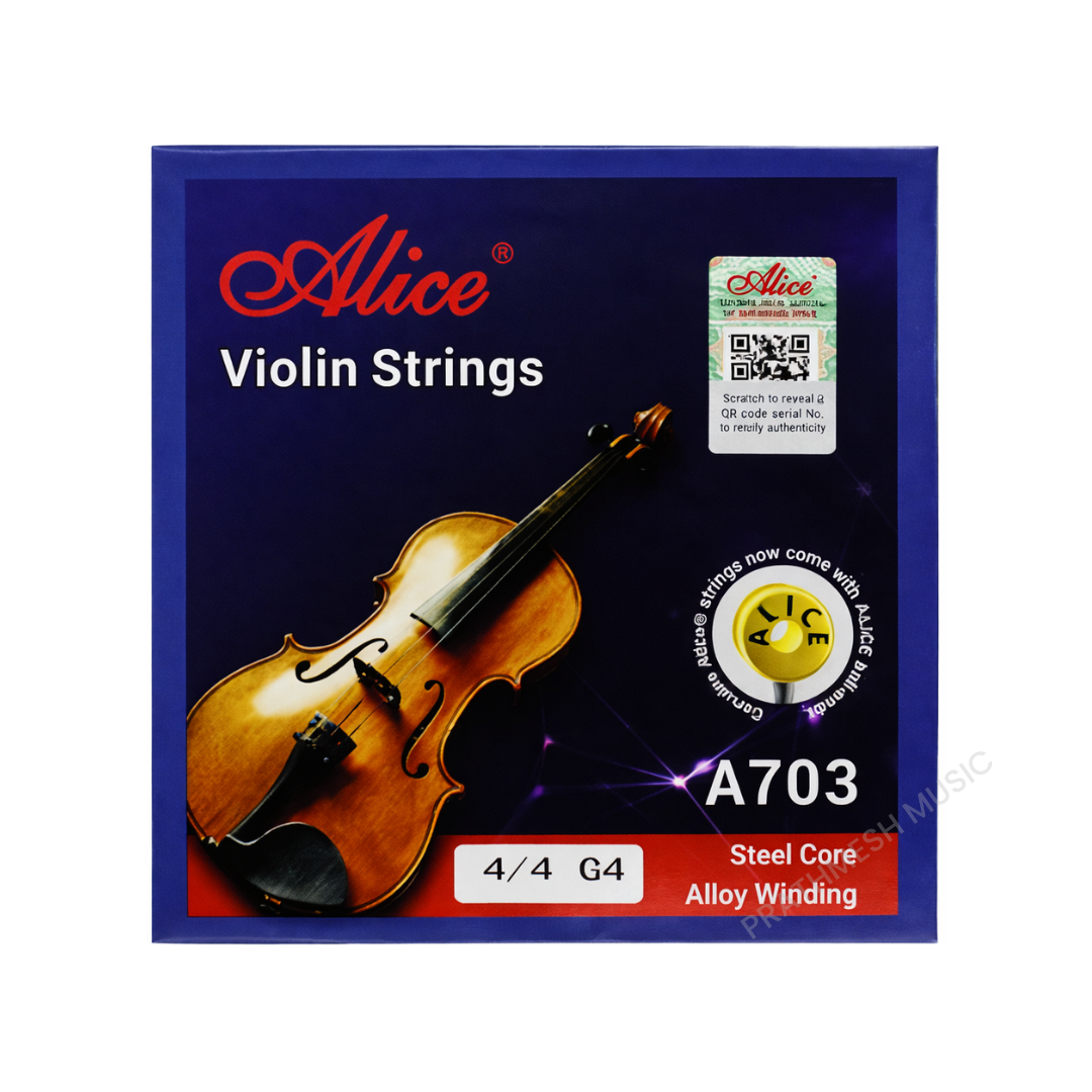 Alice A703-4 4 No Single Acoustic Violin String