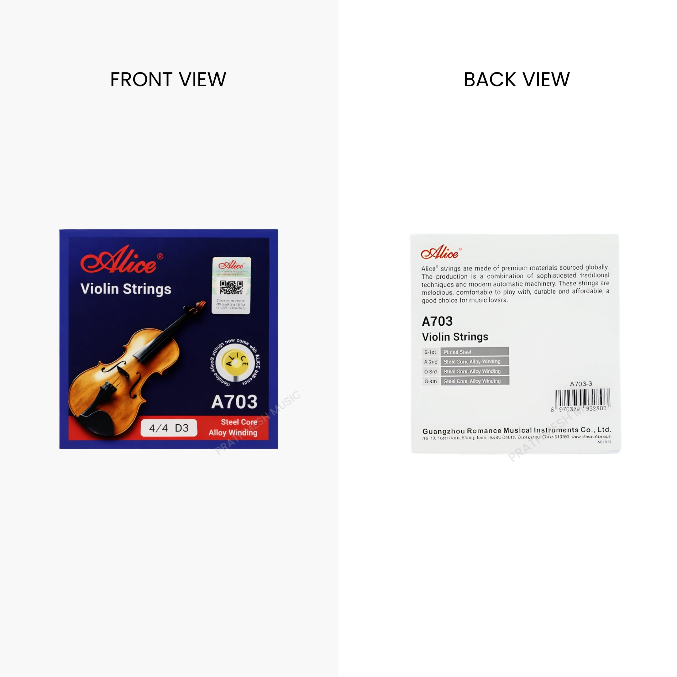 Alice A703-3 Violin String - D
