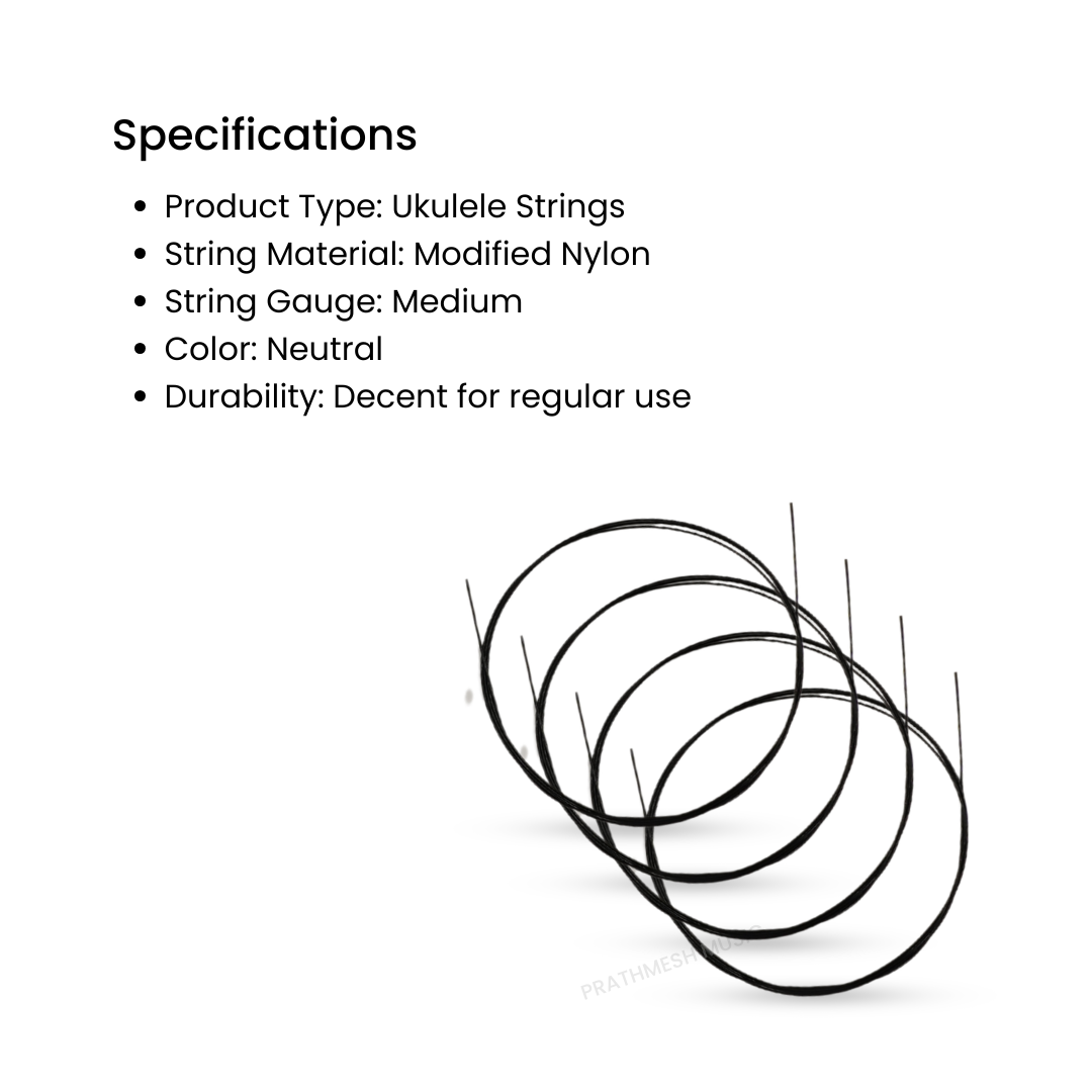 Alice AU02 Ukulele Strings – Nylon