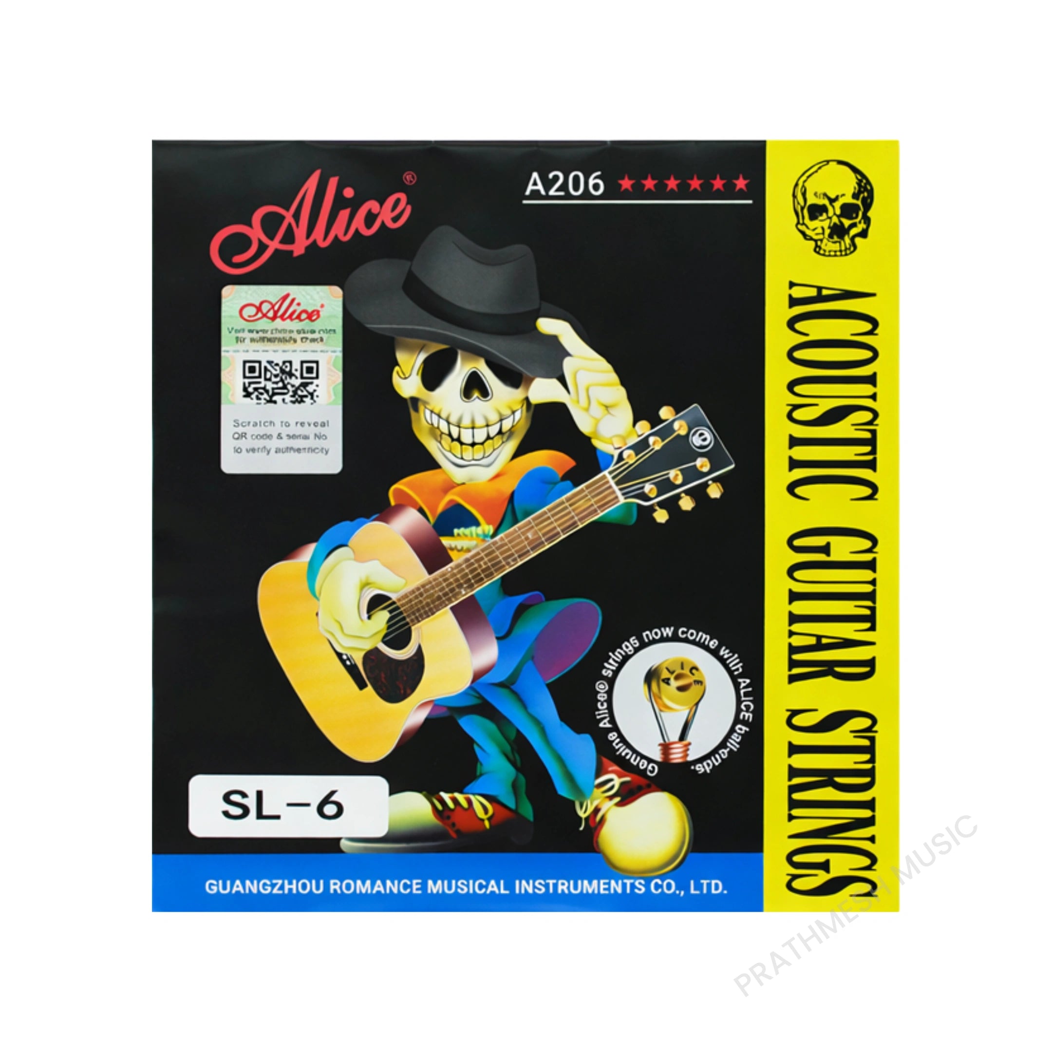 Alice A206SI-6 Acoustic Guitar String - Low E String