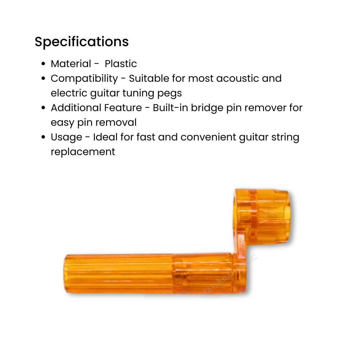 Alice A009 Guitar String Winder & Peg Puller